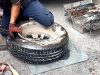 Vá vỏ lưu động 24h tại quận 4